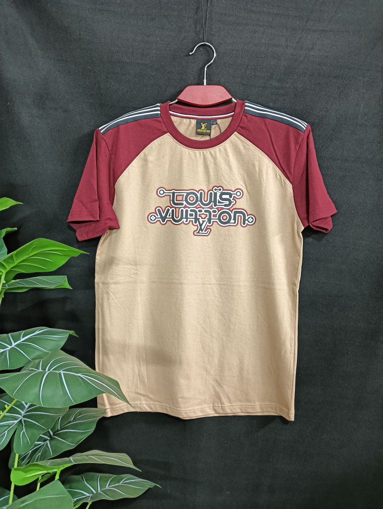 khaki-maroon